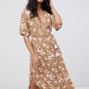 NWT Faithfull rivera midi dress